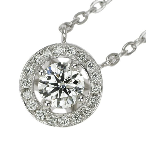 フォーエバーマーク Pt ダイヤ ペンダントネックレス 0.33ct D0 フォーエバーマーク Pt ダイヤ ペンダントネックレス 0.33ct D0