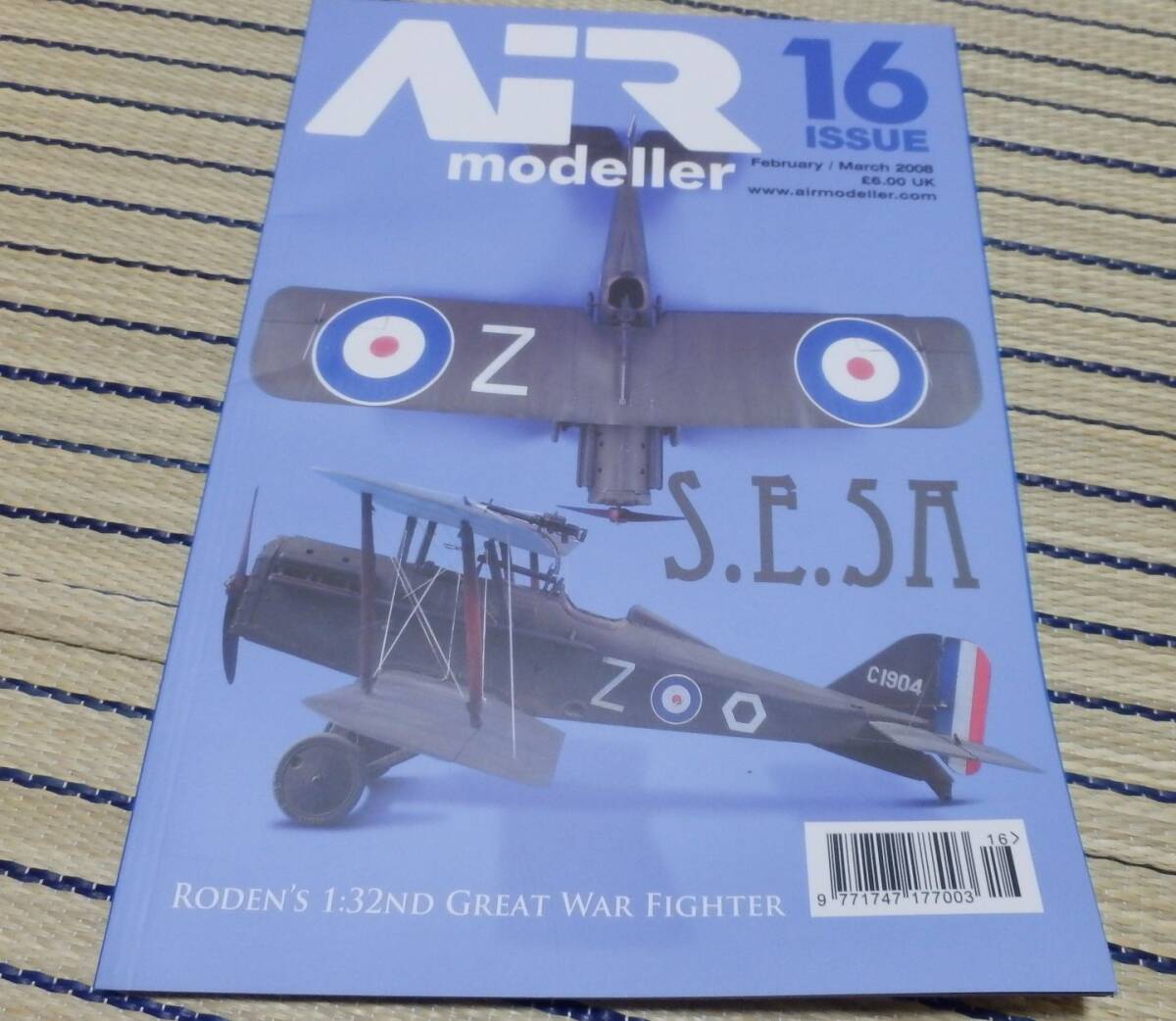 飛行機模型 海外模型誌 洋書 英語 AIR modeller ISSUE16 2008年2/3月号 ゆうパケOK_画像1