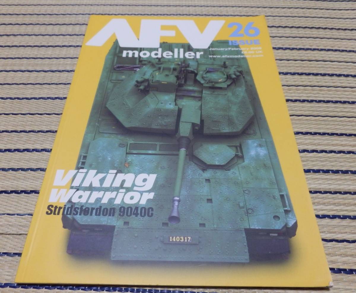 海外模型誌 洋書 英語 AFV modeller ISSUE26 2006年1/2月号 スウェーデンCV9040C等 ゆうパケOK_画像1