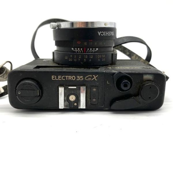 仙65 YASHICA Electro35 GX レンジファインダー フィルムカメラ ヤシカ エレクトレロ35/40mm 1:1.7 レンズ/SUNPAK T24 ストロボ サンパック_画像4