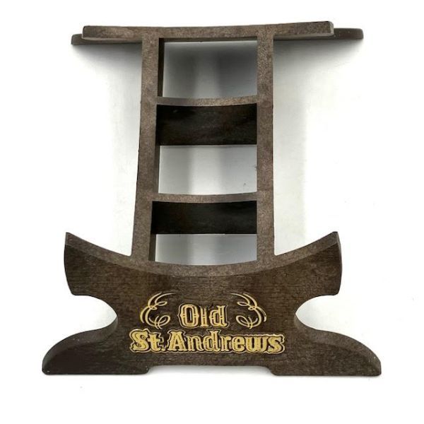 仙36【未開栓】Old St.Andrews スコッチ ウイスキー 40% 700ml 樽型 樽ボトル 台座付き オールドセントアンドリュース_画像8