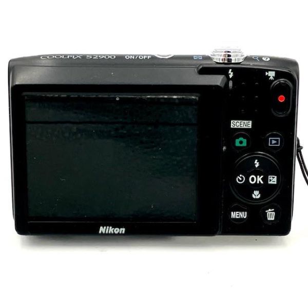 仙36 Nikon COOLPIX S2900 デジカメ コンデジ デジタルカメラ コンパクトカメラ シルバーボディ ニコン クールピクス_画像2