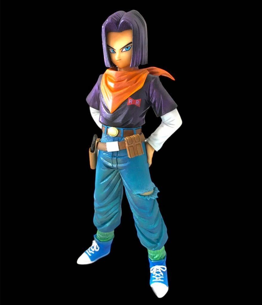 ドラゴンボール フィギュア リペイント　一番くじ人造人間17号フィギュアリペイント　ドラゴンボールEX 人造人間の恐怖　_画像1