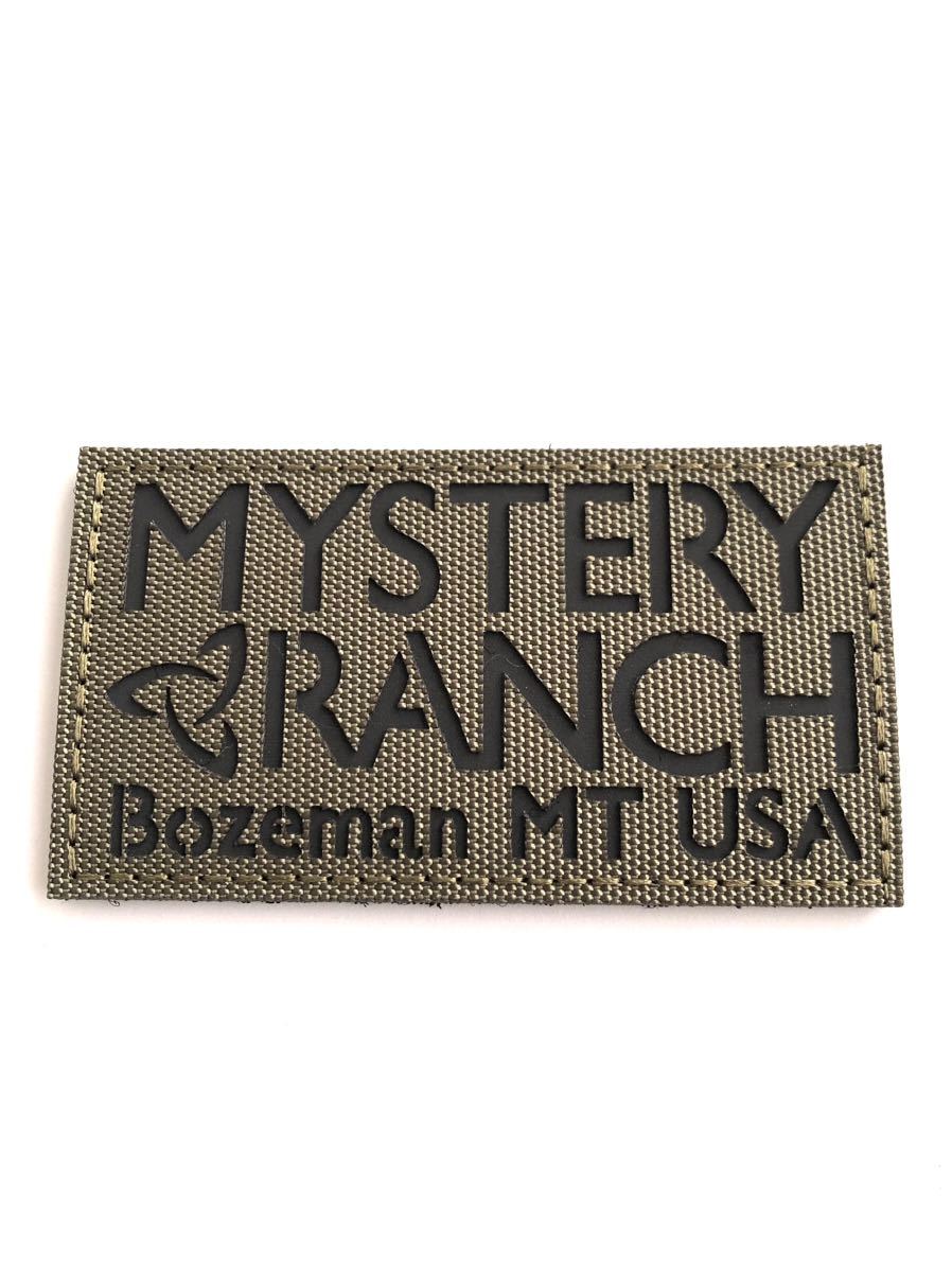 MYSTERY RANCH липучка нашивка зеленый серый & черный Mystery Ranch 