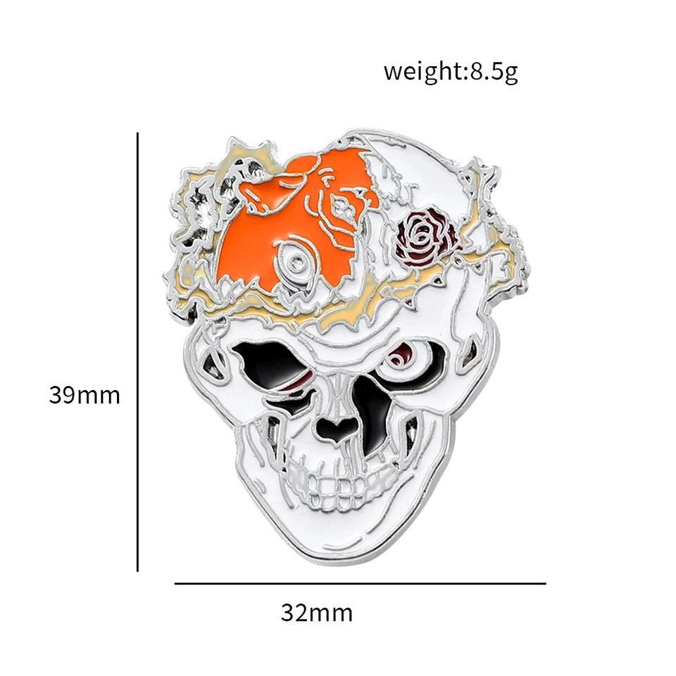 ベルセルク　髑髏&ベヘリットピンバッジ_画像2