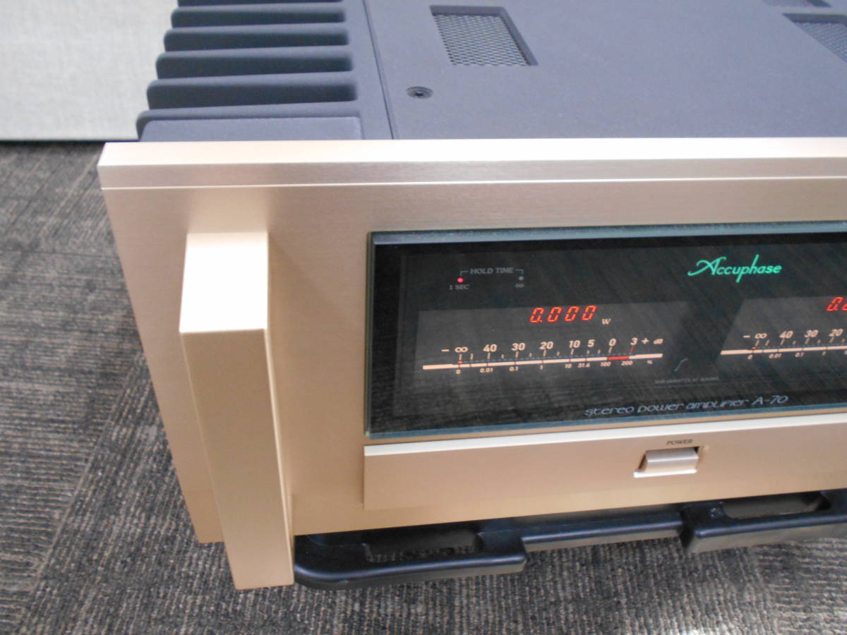 アキュフェーズ　ACCUPHASE A-70　パワーアンプ　完動美品　送料無料_画像2