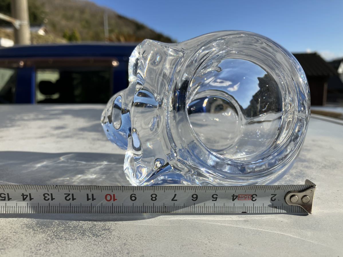 クリスタルスカル風 ドクロ ガラス 1kg