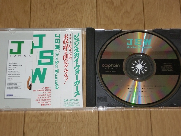 CD JUN SKY WALKER(S) / J(S)Wの画像2