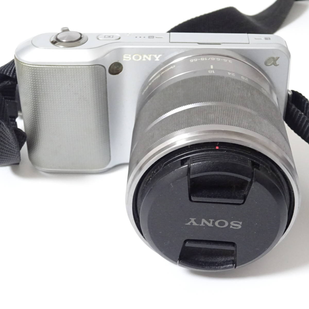 SONY ソニー Cyber-Shot DSC-RX100/NEX-3 デジタルカメラ2点セット 動作未確認 【60サイズ/同梱不可/大阪発送】【2426598/308/mrrz】_画像2