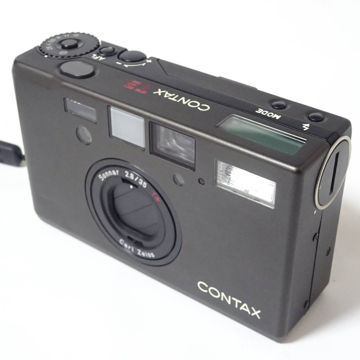 ジャンク/CONTAX コンタックス T3 コンパクトフィルムカメラ 動作未確認【60サイズ/同梱不可/大阪発送】【2399559/230/mrrz】_画像3