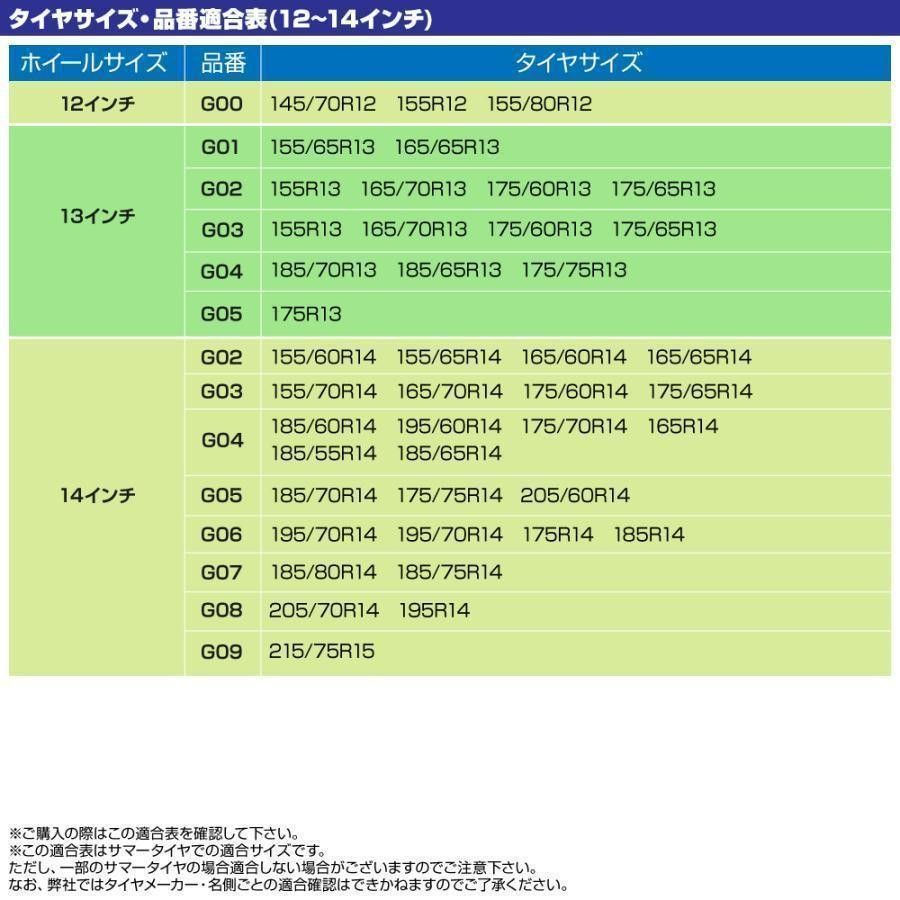 スノーチェーン 非金属 未使用 14インチ 15インチ