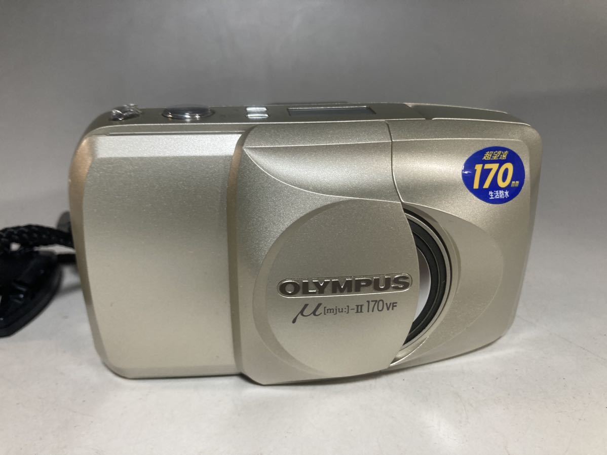 【2A25】OLYMPUS オリンパス　u mju-2 170 VF デュアルオートフォーカス　フィルムカメラ　箱付_画像2