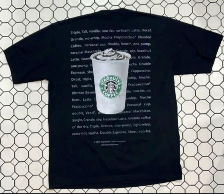 XLサイズ Starbucks shirt スターバックスコーヒー　スタバ　Tシャツ