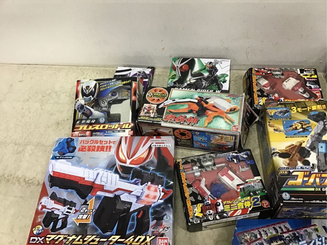 1円〜 同梱不可 ジャンク ゴーバスターズ DXゴーバスタービート、仮面ライダー ディケイド DXディエンドライバー他_画像4