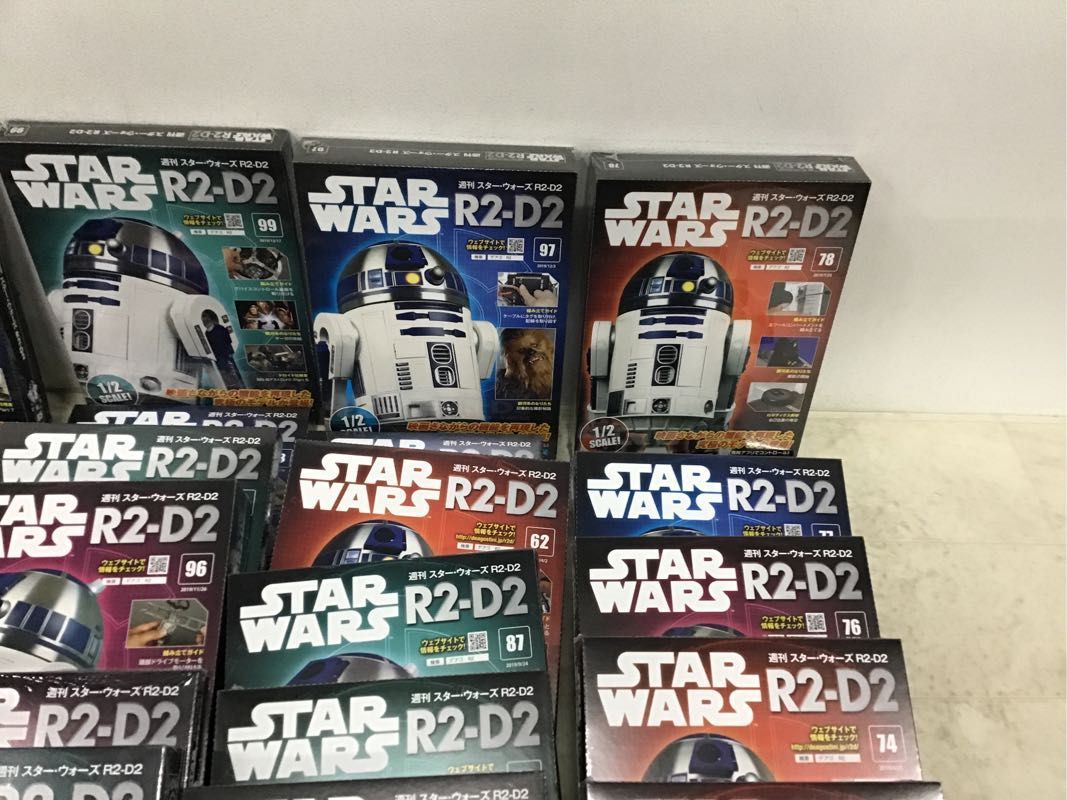 1円〜 同梱不可 ジャンク デアゴスティーニ 週刊 スター・ウォーズ R2-D2 1/2 No.60、No.80他_画像3