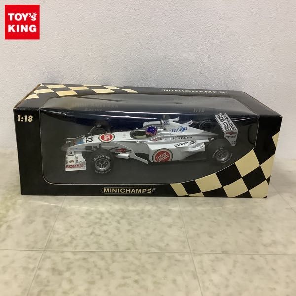 1円~ ミニチャンプス 1/18 B.A.R. Honda 007 佐藤琢磨 2005年 1円~ ミニチャンプス 1/18 B.A.R. Honda 007 佐藤琢磨 2005年