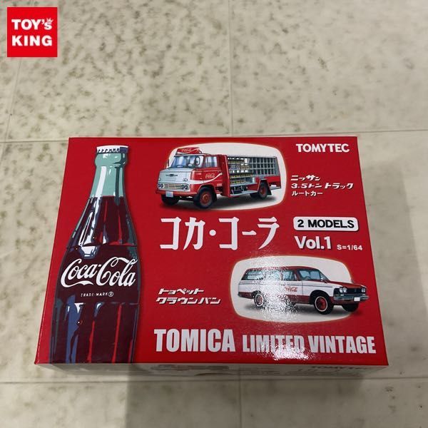 1円〜 TOMY TEC トミカリミテッド ヴィンテージ コカ・コーラ 2モデル Vol.1_画像1