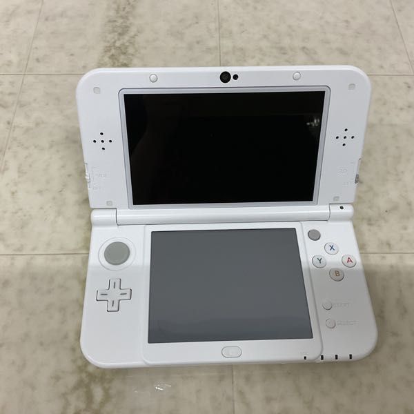 1円〜 動作確認済 初期化済 NEW Nintendo 3DS LL パールホワイト、NEW ニンテンドー3DS ACアダプター_画像3