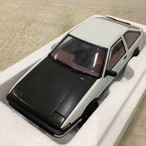 1円〜 破損 オートアート 1/18 トヨタ スプリンタートレノ AE86 頭文字D Ver._画像3