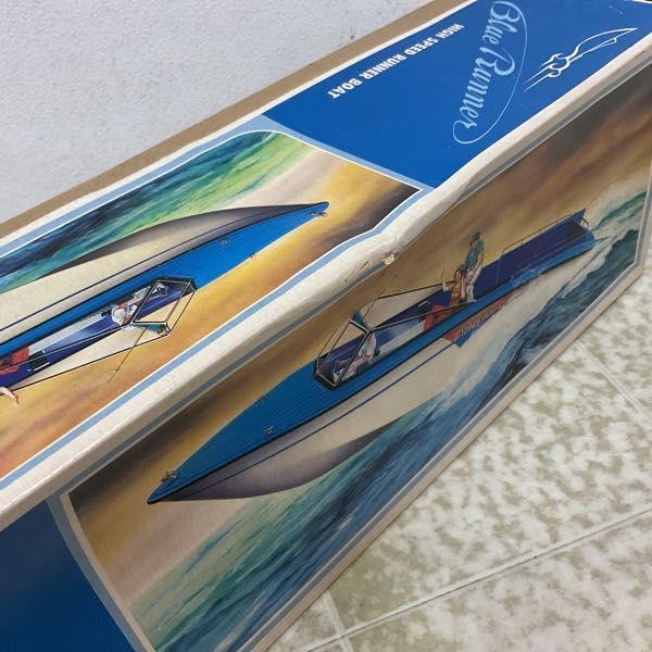 1円〜 オオタキ 高速ランナーボート ブルーランナー_画像3