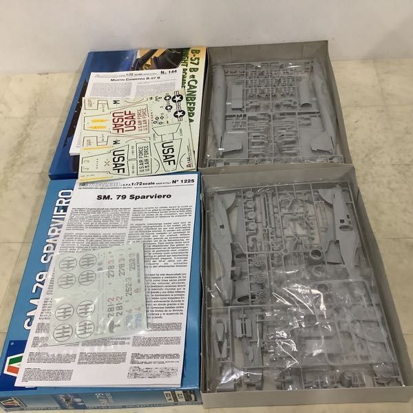 1円〜 イタレリ 1/72 H-21C GUNSHIP SM 79 SPARVIERO 他_画像2