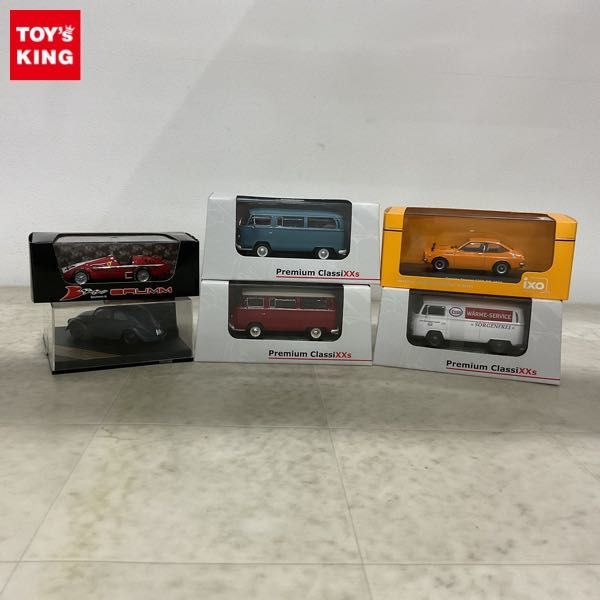 1円〜 イクソ 他 1/43 Toyota Starlet 1200 SR 1973、VW Bulli T2 kombi 等_画像1