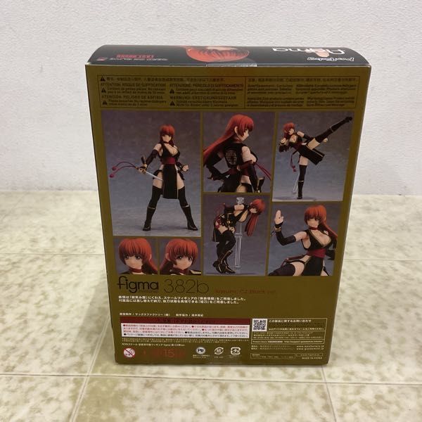 1円〜 未開封 figma 382b DEAD OR ALIVE 霞 C2黒ver._画像2