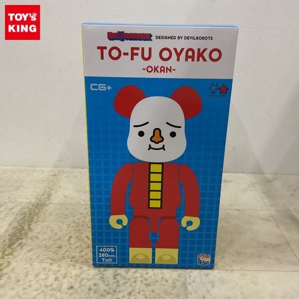 1円〜 BE@RBRICK ベアブリック TO-FU OYAKO OKAN 400%_画像1