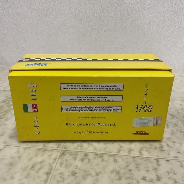 1円〜 BBR 1/43 フェラーリ 348 TB 1989 レッド_画像6