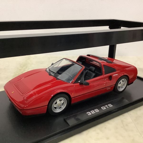 1円〜 KK-scale 1/18 フェラーリ 328 GTS 1985 レッド_画像2