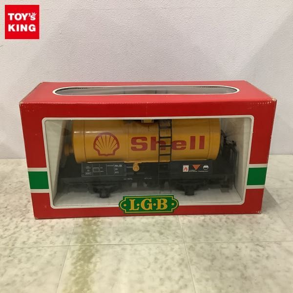 1円〜 レーマン Gゲージ 4040 S Shell石油 タンク車_画像1