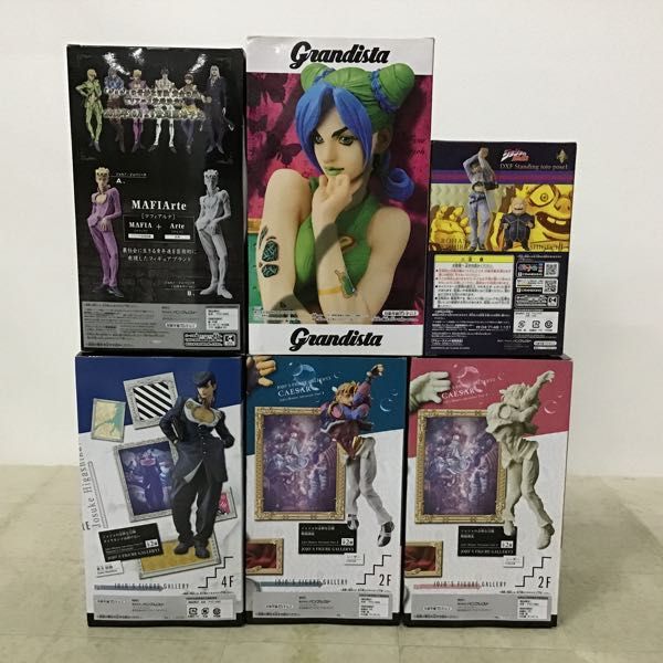 1円〜 未開封 ジョジョの奇妙な冒険 JOJO’S FIGURE GALLERY 等 東方仗助、シーザー、ジョルノ・ジョバァーナ 他_画像2