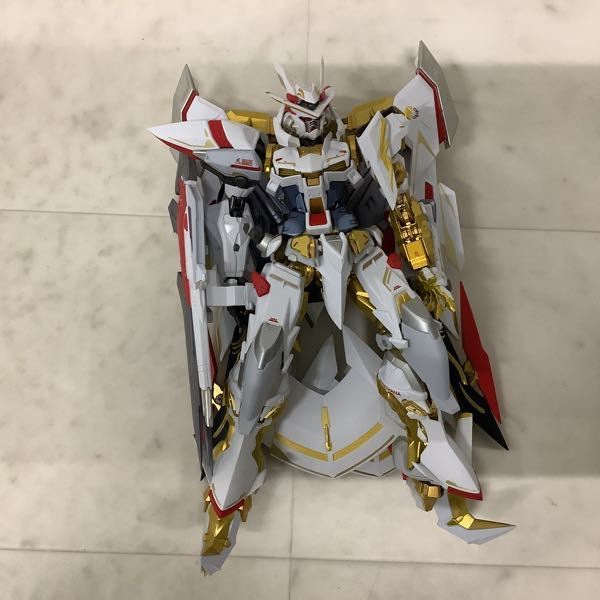 1円〜 ジャンク 箱無 METAL BUILD ガンダムアストレイ ゴールドフレーム 天ハナ バージョン華_画像2