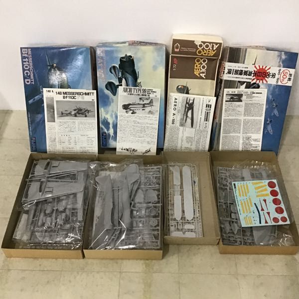 1円〜 フジミ 等 1/48 他 日本海軍 九九艦爆 蒼龍艦載機、エチオピア エアライン ダグラスDC-3 等_画像3