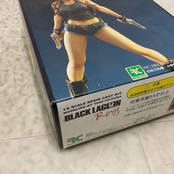 1円〜 RCベルグ 1/6 BLACK LAGOON レヴィ ガレージキット /A_画像4