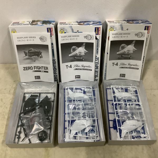 1円〜 ハセガワ たまごひこーき F-16 サンダーバーズ T-4 ブルーインパルス 零戦 F-4 ファントムII F/A-18 ホーネット 他_画像3