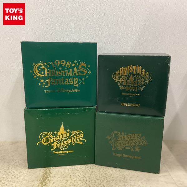 1円〜 東京ディズニーランド CHRISTMAS FANTASY 1999 2002 他 フィギュアリン_画像1