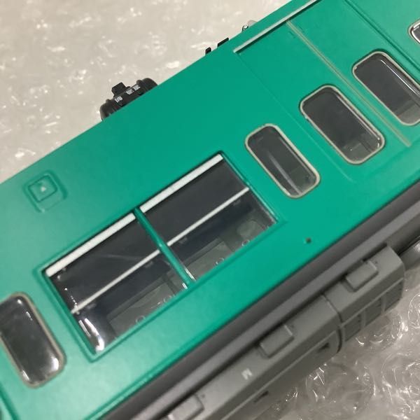 1円〜 天賞堂 HOゲージ NO.55030 103系通勤型電車 (新製冷房車) サハ103 (増結用中間車) エメラルドグリーン_画像5