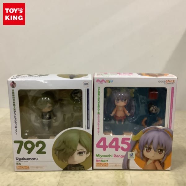 1円〜 ねんどろいど 刀剣乱舞 792 鶯丸 のんのんびより 445 宮内れんげ_画像1