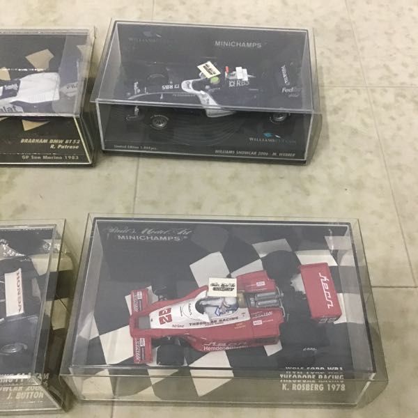 1円〜 ミニチャンプス 1/43 ブラバム BMW BT52 1983 ホンダレーシング F1チーム ショー カー 2006 他_画像3