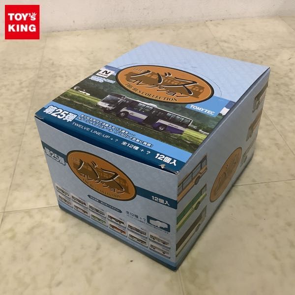 1円〜 未開封 TOMYTEC Nゲージ THE バスコレクション 第25弾 1BOX_画像1