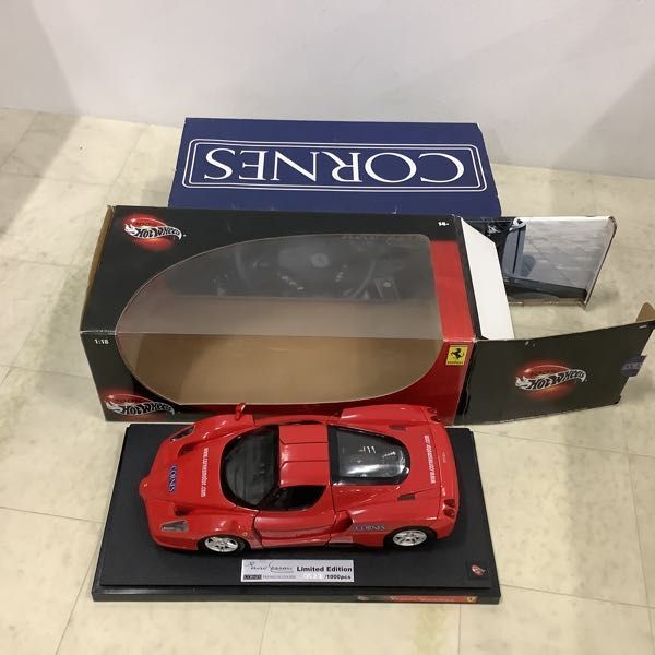 1円〜 ホットウィール ビッグ・サウンド：マッハ5、100％ HoTWHeeLs 1/18 エンツォ フェラーリ LIMITED EDITION CORNES_画像5