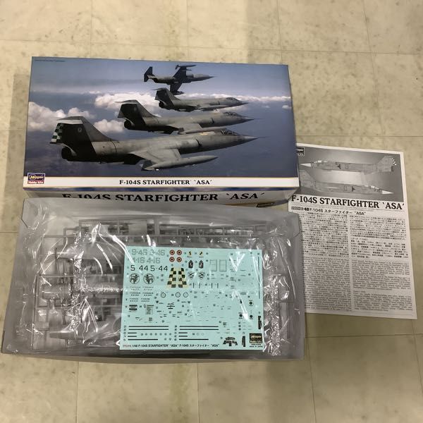 1円〜 ハセガワ 1/48 F-104DJ スターファイター 航空自衛隊、P-400 エアラコブラ他_画像5