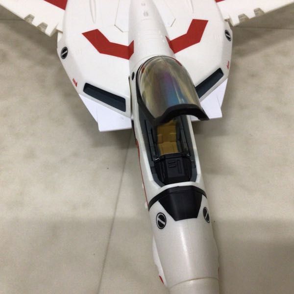 1円〜 やまと 1/60 超時空要塞マクロス 完全変形 VF-1J + スーパーパーツ 一条 輝機_画像5