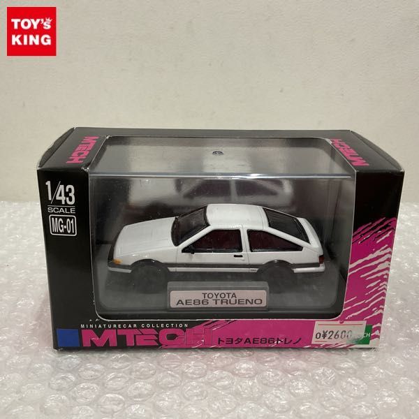 1円〜 エポック社 1/43 トヨタ AE86 トレノ_画像1