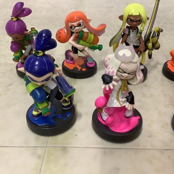 1円〜 Nintendo amiibo アミーボ スプラトゥーン ヒメ、アオリ、ホタル 等_画像4