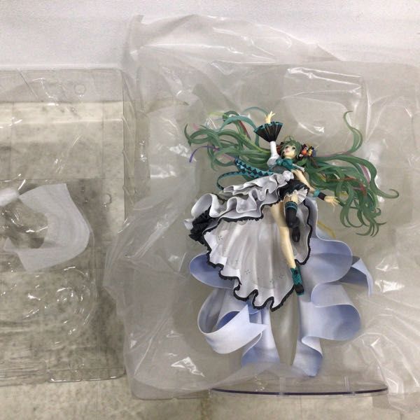 1円〜 破損 グッドスマイルカンパニー 1/7 初音ミク Memorial Dress Ver._画像2