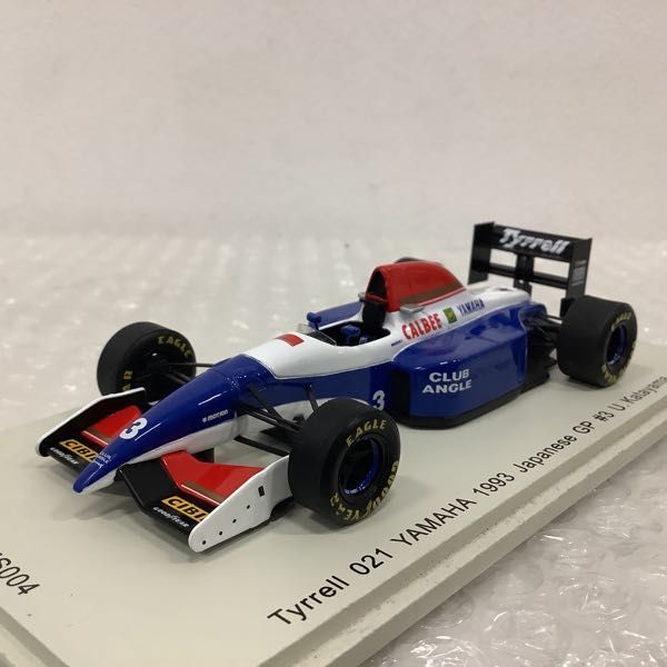 1円〜 スパーク 1/43 Tyrrell 021 ヤマハ 1993 JapaneseGP #3 U.Katayama_画像2