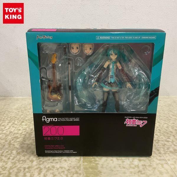 1円〜 未開封 figma 200 初音ミク 2.0_画像1