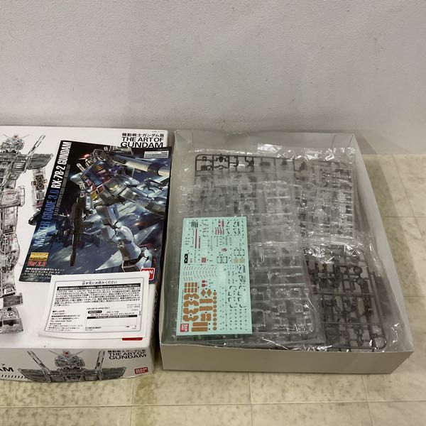 1円〜 MG 1/100 機動戦士ガンダム THE ART OF GUNDAM 会場限定 ガンダム Ver.3.0 メカニカルクリア_画像2